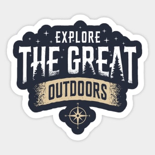 Explore the Great Outdoors Sticker